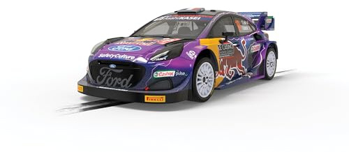 Scalextric C4448 1:32 Ford Puma WRC - S.Loeb HD - Slotcar, Rennbahn, Auto für Rennbahn, Rennbahnauto