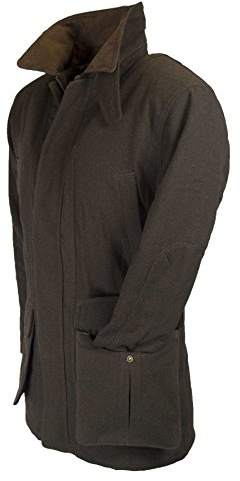 Walker & Hawkes, giacca di lana da uomo in stile country e derby, per la caccia, verde oliva, taglia XS-2XL verde oliva L