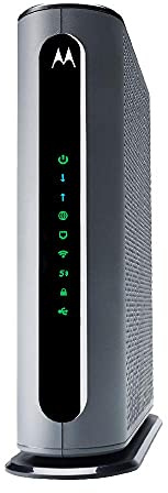 Motorola MG8702- DOCSIS 3.1 Cable Modem Wi-Fi Router,(High Speed Combo) with Intelligent Power Boost - AC3200 Wi-Fi Speed, Approved for Comcast Xfinity, Cox, and Charter Spectrum - (Renewed)