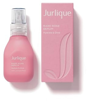 Jurlique - Rare Rose - Hydrate & Glow Serum - Intense Hydration, Restores Natural Glow, Smoothes, Plumps, Refresh Skin, First Sign of Ageing Protector - Natural Ingredients - All Skin Types - 30ml