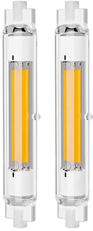 R7S LED 118mm 30W Dimmbar Birnen, R7S LED Highlight COB, Ersatz 200W 300W Halogen Lampen, Kein Flackern, Neutralweiß 4000K, 3000LM, 360° Abstrahlwinkel, 2er Pack