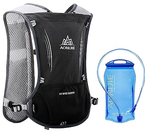 AONIJIE Hydration Backpack Vest for Outdoor Sports Breathable and Lightweight,Hydration Pack for Running, Cycling, and Hiking