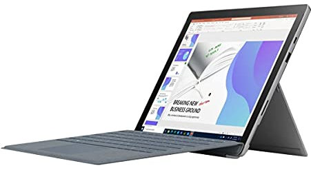 2021 Microsoft Surface Pro 7+ with Intel Core i5-1135G7 (12.3-inch, 8GB RAM, 256GB SSD) Platinum (Renewed)