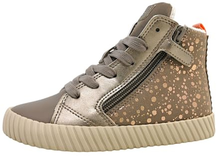 Geox J MIRROLESS Girl A - Scarpe da Ginnastica,