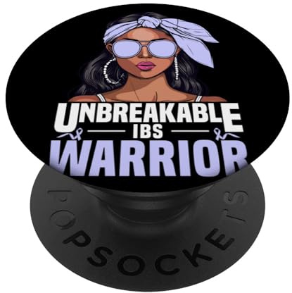IBS Warrior Unbreakable Survivor Irritable Bowel Syndrome PopSockets Adhesive PopGrip