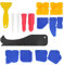 Silicone Sealant Tools Cleaning Spatula Set 15Pcs Glass Window Hand Tool Clean Cracks Tiles Bricks