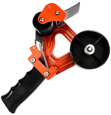 Veemoon Packing Tape Dispenser with 60mm Cutter Handheld Tape Cutter for Packing Boxes Sturdy Tool for Moving and Shipping Tasks