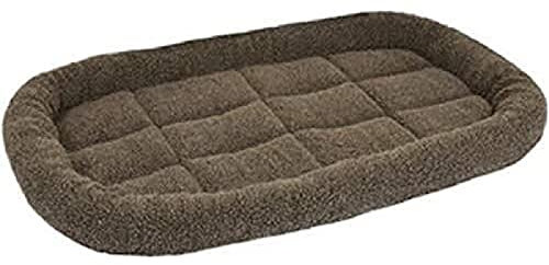 Flamingo Kissen Sherpa Rechteck Braun 55.5x38.5x7cm