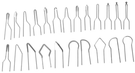23pcs Pyrography Wire Tips Replacement Tips for Pyrography Machines for Gourds and Crafting Easy to Use Flexible Design