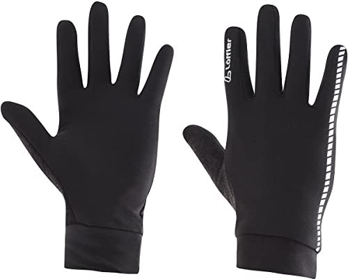 Löffler Thermo Handschuhe, Black, EU 7-7.5