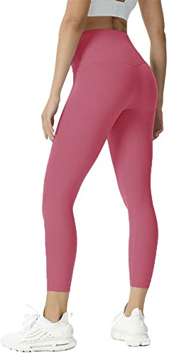 ATRACTIVOLL Leggings Sport Damen, Seamless, Blickdicht Yogahosen, High Waist, Laufhosen Lang, Bauchweg Training Fitnesshosen