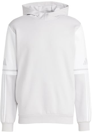 adidas Herren SQUADRA25 Sweat Hoody, Team Light Grey/White, XXL