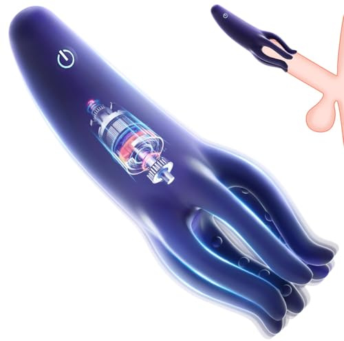 SXOVO Vibrador para pene para hombres Juguete sexual para hombres Vibrador para próstata Masturbador masculino eléctrico con tentáculos Estimulador del glande con 10 modos de