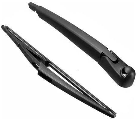 Rear Wiper Blade and Arm Set Replacement for B-MW Mini Cooper One R50 2001-2006, Black Windscreen Wiper Assembly