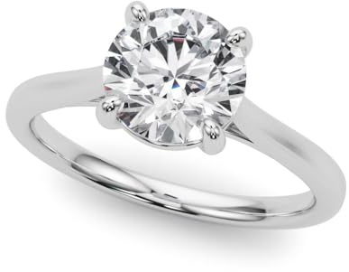 JTC LTD 0.40ct Lab-Grown Diamond Solitaire Engagement Ring In White Gold-K