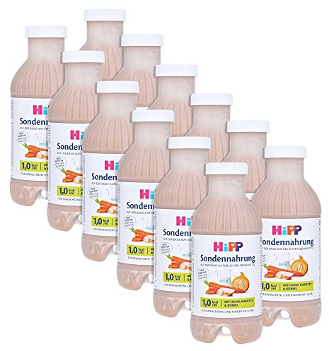 HIPP Sondennahrung Huhn Karotte & Kürbis Kunst.Fl. 12x500 Milliliter