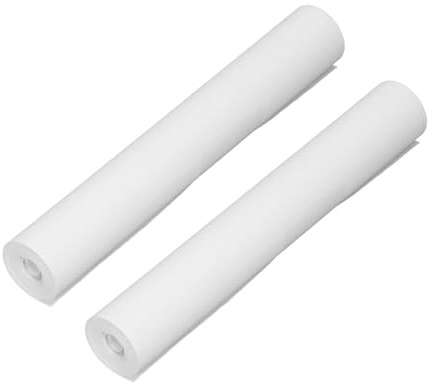 Papier Thermique A4 2 Rouleaux, Impression Sans Bourrage pour Documents Croquis Factures, Compatible PeriPage