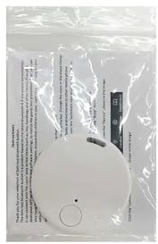 Mini Mode Smart Hund Katt Husdjur Bluetooth 5.0 GPS Tracker Anti Lost Alarm Tag Trådlös Barnväska Plånbok Key Finder Locator(White-A)