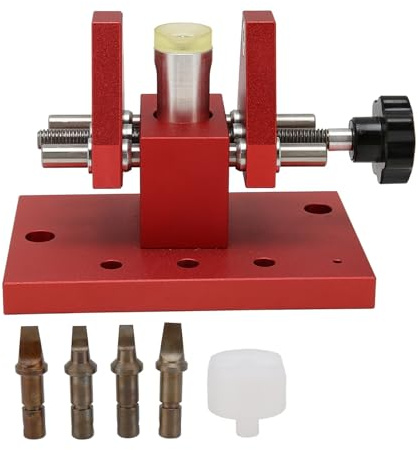 Zonizforceal Abrelatas para la tapa trasera de relojes Snap On, herramienta ergonómica de alta resistencia en metal para abrir la tapa trasera de relojes, con cuchillas de acero inoxidable,