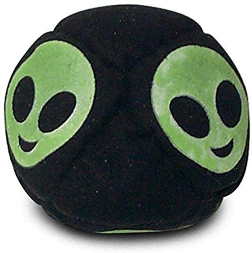 World Footbag Alien Hacky Sack Fußsack, leuchtet im Dunkeln, Schwarz