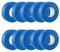 GTSE Blue Electrical Tape, 19mm x 20m, 10 Rolls of Strong Self-Adhesive PVC Insulation Tape for Insulating, Repairing and Protecting Electrical Wires