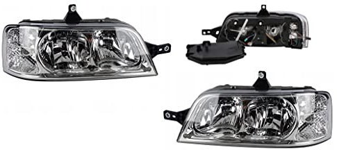 EASYSHOP24H Set Fari Anteriori per Ducato Jumper Boxer 244 2002-2006 H7/H1