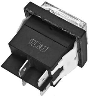 MLWSKERTY Interrupteurs À Bouton-Poussoir À 4 Broches Résistants À Haute Température avec Protections Imperméables