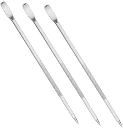 jojofuny Set 3 Pezzi Ago per Latte Art in Acciaio 304 Penna Decorativa per caffè Espresso e Cappuccino Strumento Professionale per Decorazione Schiuma di Latte a Casa e Bar