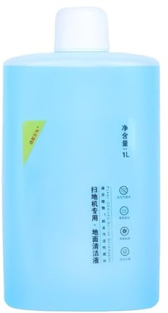 Solution de nettoyage concentrée for robots laveurs de sols (1 L), sans traces et à séchage rapide, compatible avec les modèles Roborock S8, S7 Max, Q Revo, série Q et aspirateurs laveurs de sols.