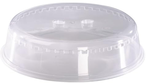 Xavax - Coperchio per microonde “Basic”, 26 cm, Trasparente