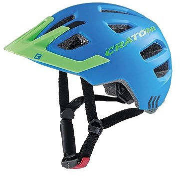 Cratoni Unisex – Erwachsene Maxster Pro Fahrradhelm, Blau/Grün, XS-S