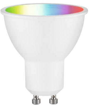 Paulmann 29147 Standard 230V Smart Home Zigbee LED Reflektor GU10 350lm 4,8W RGBW+ dimmbar Weiß matt Leuchtmittel