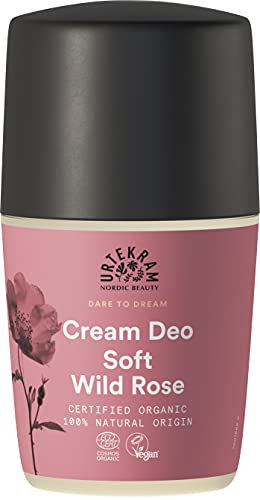 Urtekram Creme Deo mit weicher wilder Rose, Dare to Dream, 50 ml, Vegan, Bio