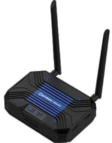Teltonika TCR100 000000 4G LTE Router, WLAN, 300 Mbit/s Übertragungsgeschwindigkeit, Blau/Schwarz