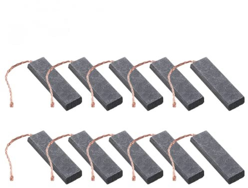 Motor-Kohlebürste, 4,93 x 13,6 x 39 mm, Ersatz für Siemens Waschmaschinenmotor, 30 Stück