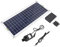 BuyWeek Solar Wasserpumpe Kit, 30W Polysilizium Solarpanel Springbrunnen Teichpumpe Kit für Sonnen Betriebene Brunnen Teich Gärten
