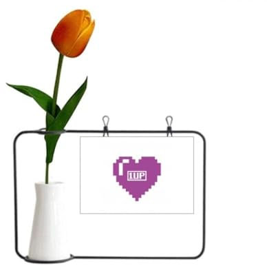 Direzione cifre cardiache Art Deco moda tulipano artificiale vaso di fiori decorazione carta