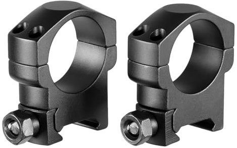 MyHaing Paire d'anneaux de Fixation de Lunettes de visée 30mm viseur Optique Double Support de Clou Convient pour Tresse 20mm / Rail picatinni