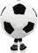 CYGMRFH Fußball Plüschtier, Fußball Plüschtier Plüsch, Fußball Plüsch Spielzeug, 3D Fußball Plüsch Smiley Fußball für Heimdekoration Kindergeburtstag Geschenk, 18CM