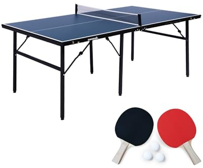 Table de ping Pong d'intérieur médium avec 2 Raquettes et 3 balles