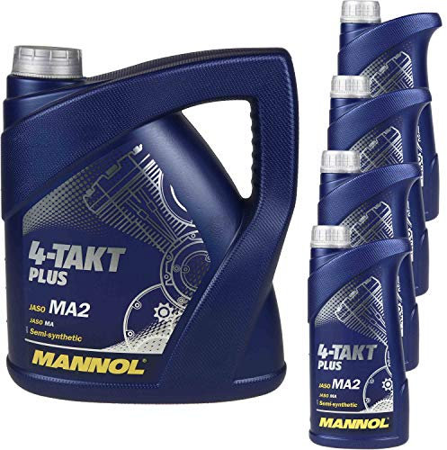 8 Liter Original MANNOL Motoröl 4-Takt Plus 10W-40 Motorradöl Bike Oil