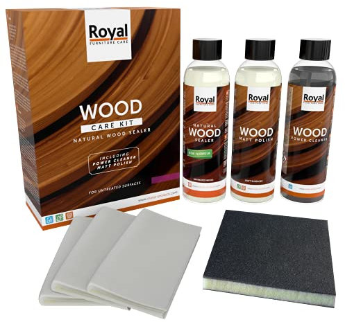 Naturholzversiegelung - Holzpflege-Kit | Naturholzschutz- und Pflegeset
