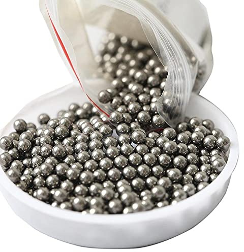 Sfere per cuscinetti - Cuscinetto per bicicletta a sfera con cappuccio in marmo con fionda per pesci da tiro in acciaio inossidabile, 250 pezzi (6 mm)