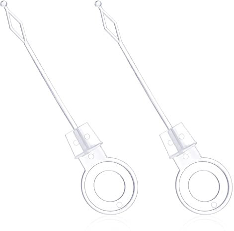 2 Stück Universal-Ablaufloch für Kühlschrank, Gefrierschrank, 9,5 cm Universal-Ablaufloch, Kolben, Ablaufloch, Kolben, Gerät, Kühlschrank, Zubehör für Familien, Restaurants, weiß