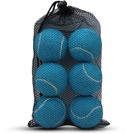 Swingers Tennis Balls, 6 Pack Training High Elasticity Exercise Tennis Ball
