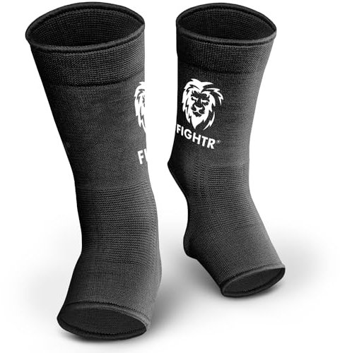 FIGHTR® Knöchelbandage Unisex | Perfekter Sitz am Knöchel | für Erwachsene in Unisize für Kickboxen, MMA, Muay Thai und weiterer Kampfsport
