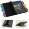 Tektalk 2000 Piece Foldable Jigsaw Puzzle Table with Cover, 3-Tilting-Angle Puzzle Plateau, Super Lightweight Portable Felt Puzzle Board with 6 Sorting Drawers - Dark Gray
