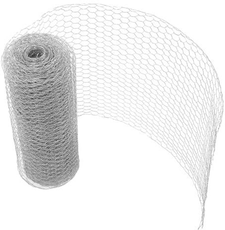 Toddmomy 1rotolo Esagonale Per Pollame Protezione Per Pollai e Galline Flessibile e Resistente Spessore Per Recinzioni e