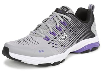 Ryka Women's Vivid RZX Cross Training Shoes Vapor Grey 7 W