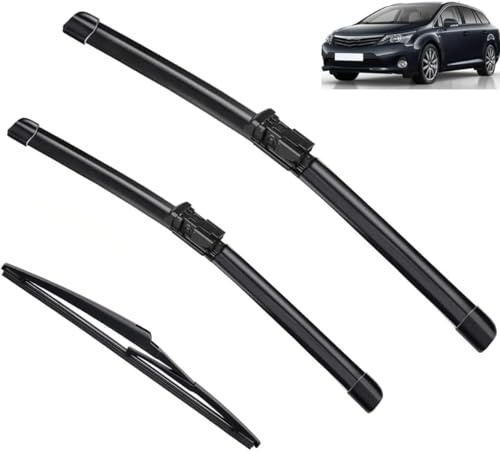 Hoja de limpiaparabrisas para Toyota Avensis T270 Estate 2009-2018 261612, resistente al hielo, al desgaste y a la intemperie, pieza de limpiaparabrisas